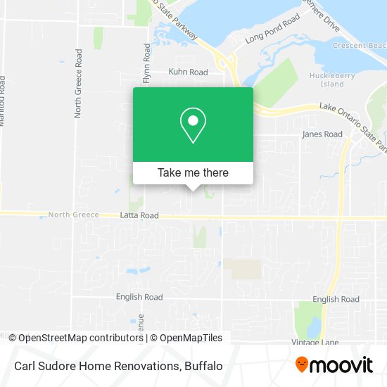 Carl Sudore Home Renovations map