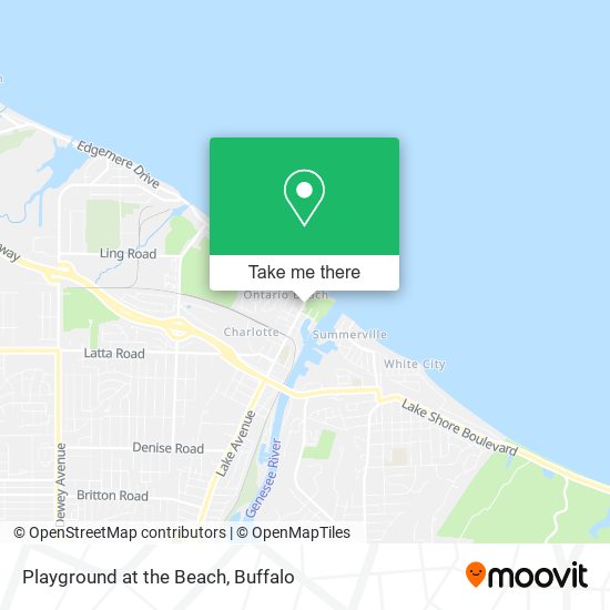Playground at the Beach map