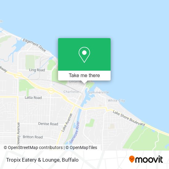Tropix Eatery & Lounge map