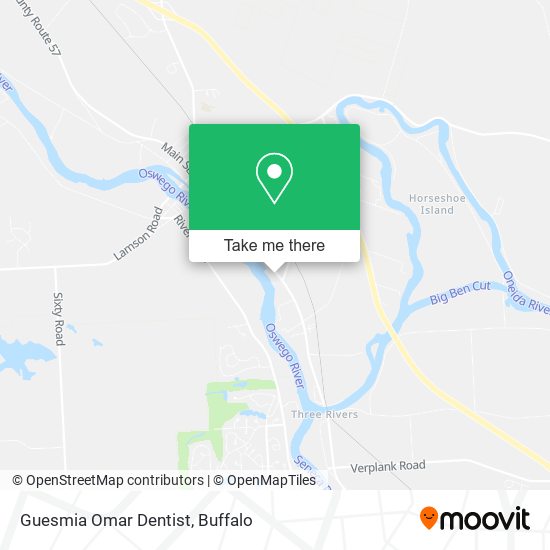 Mapa de Guesmia Omar Dentist