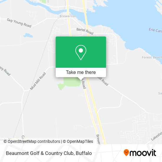 Mapa de Beaumont Golf & Country Club