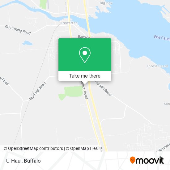 U-Haul map