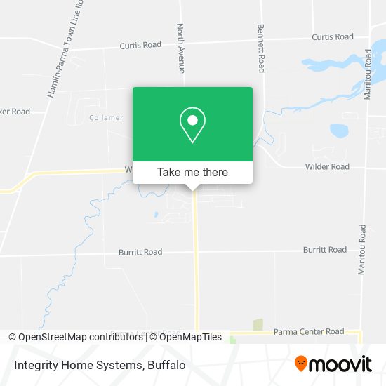 Integrity Home Systems map