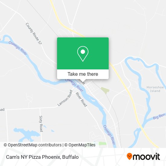 Mapa de Cam's NY Pizza Phoenix