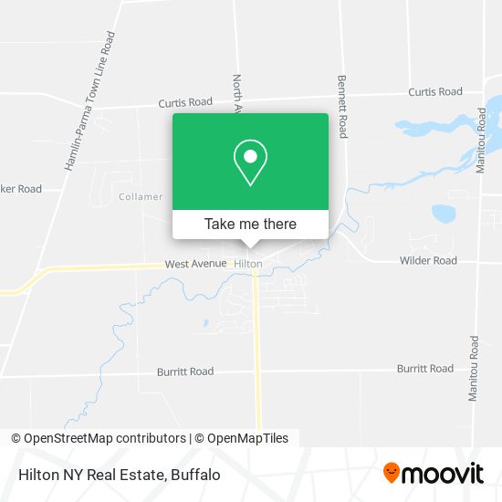 Hilton NY Real Estate map