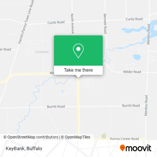 Mapa de KeyBank