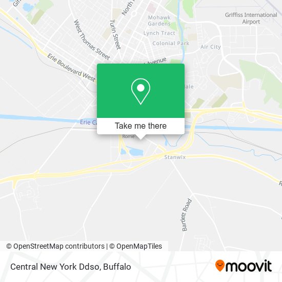 Central New York Ddso map