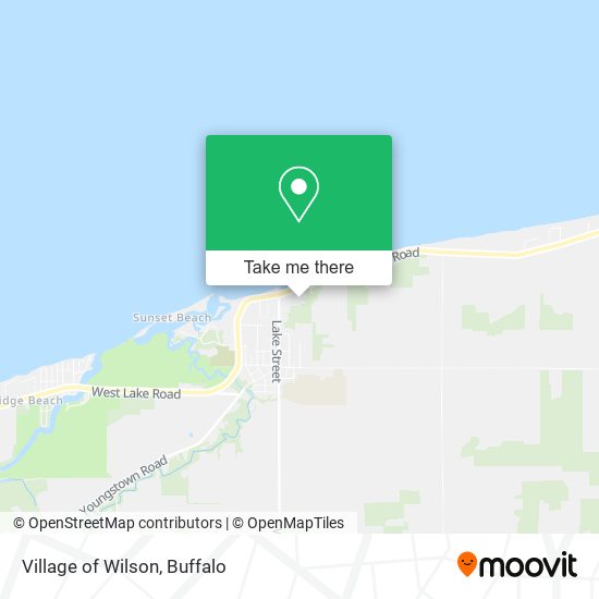Mapa de Village of Wilson