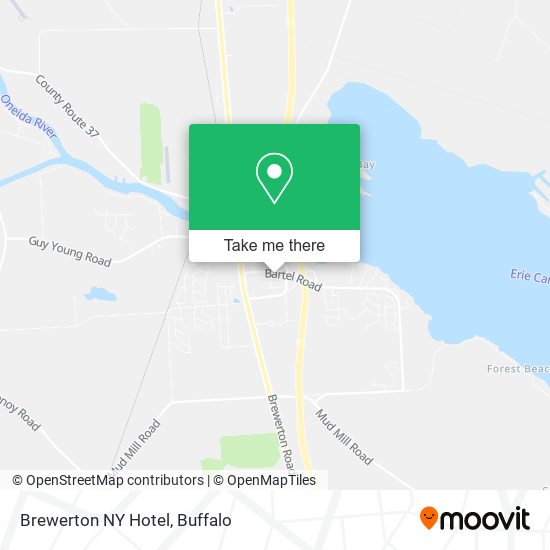 Mapa de Brewerton NY Hotel