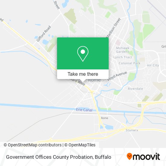 Mapa de Government Offices County Probation