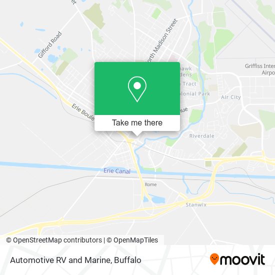 Automotive RV and Marine map