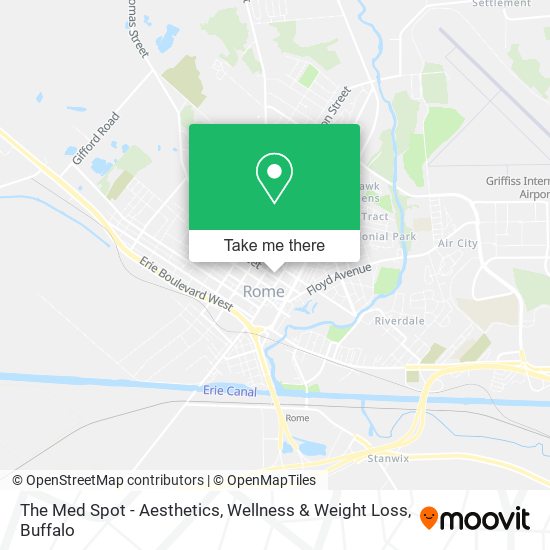 The Med Spot - Aesthetics, Wellness & Weight Loss map