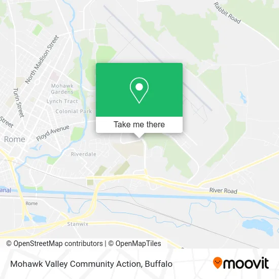 Mohawk Valley Community Action map