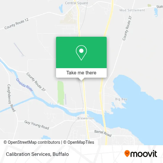 Calibration Services map