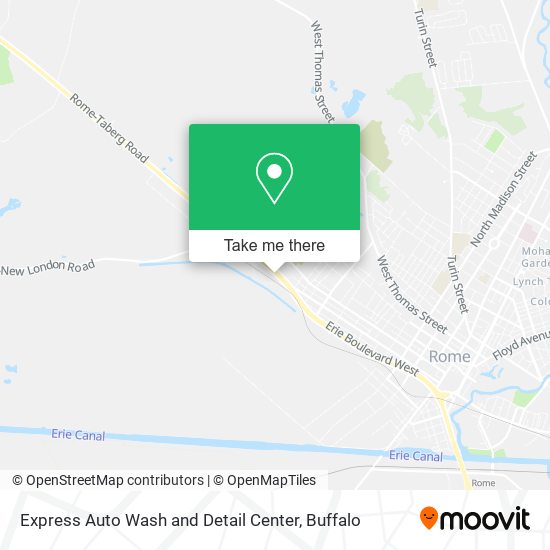 Express Auto Wash and Detail Center map