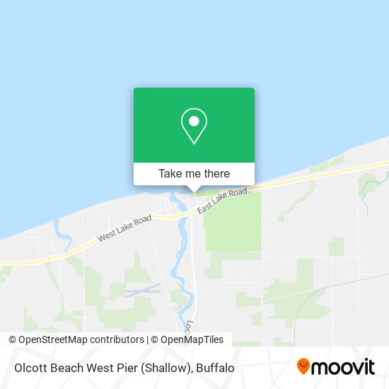 Mapa de Olcott Beach West Pier (Shallow)