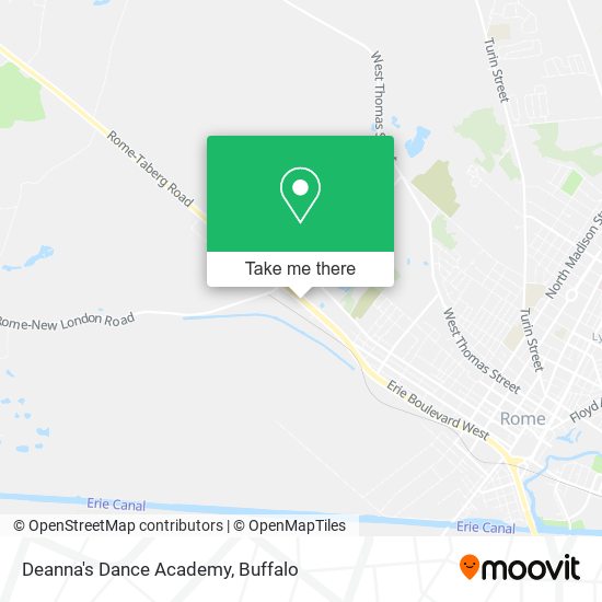 Mapa de Deanna's Dance Academy
