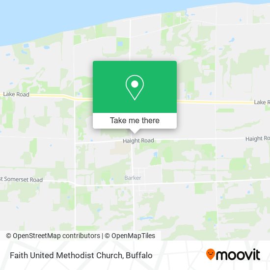 Faith United Methodist Church map