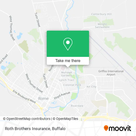 Roth Brothers Insurance map
