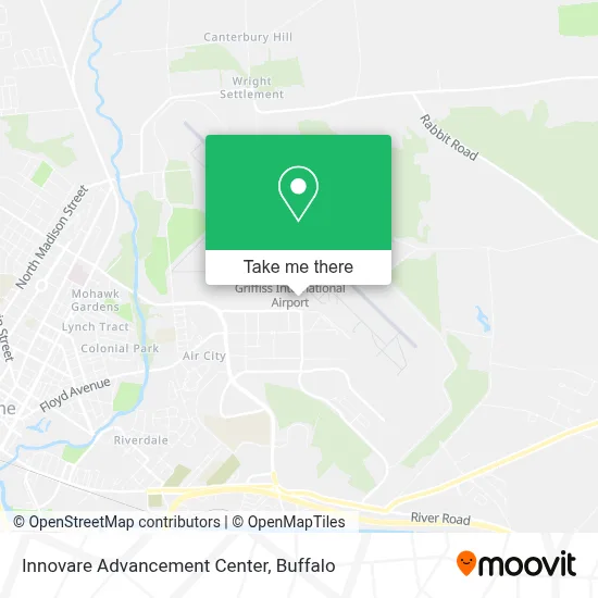 Innovare Advancement Center map