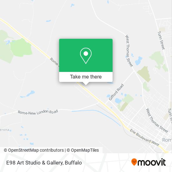 E98 Art Studio & Gallery map