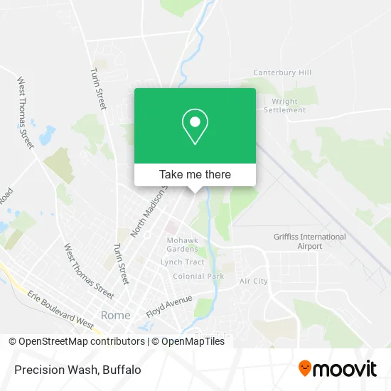 Precision Wash map