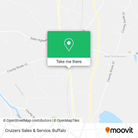 Cruizers Sales & Service map