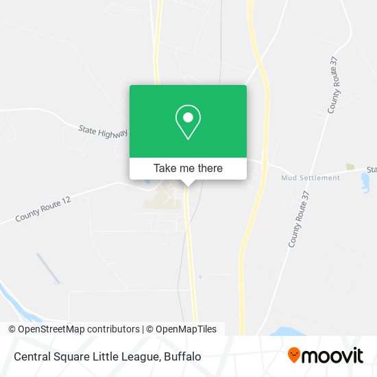 Central Square Little League map