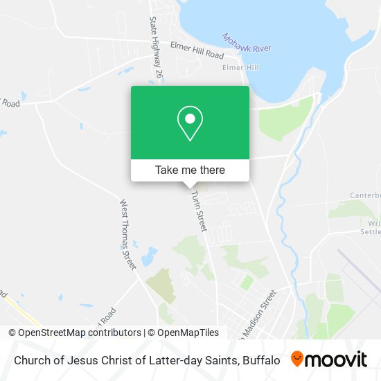 Church of Jesus Christ of Latter-day Saints map