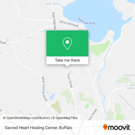 Mapa de Sacred Heart Healing Center