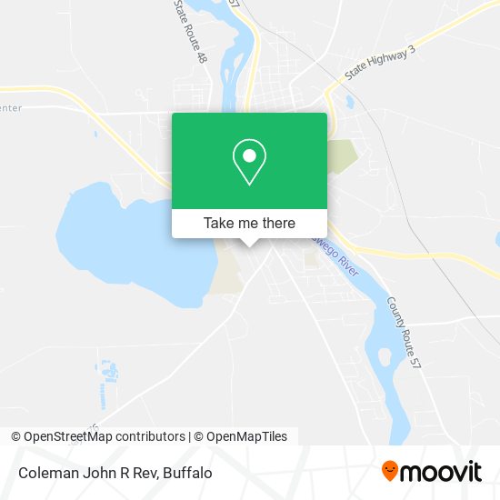 Mapa de Coleman John R Rev