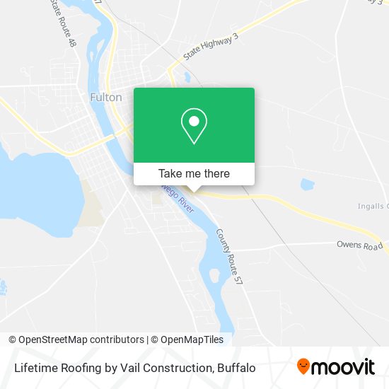 Mapa de Lifetime Roofing by Vail Construction