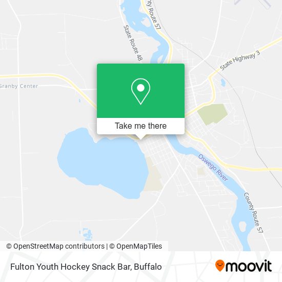 Fulton Youth Hockey Snack Bar map