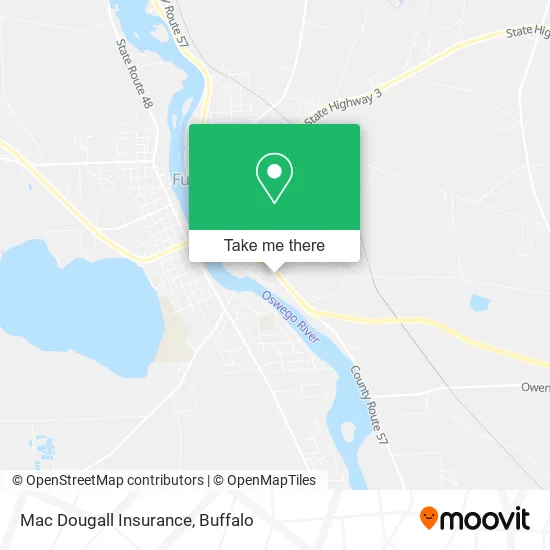 Mac Dougall Insurance map