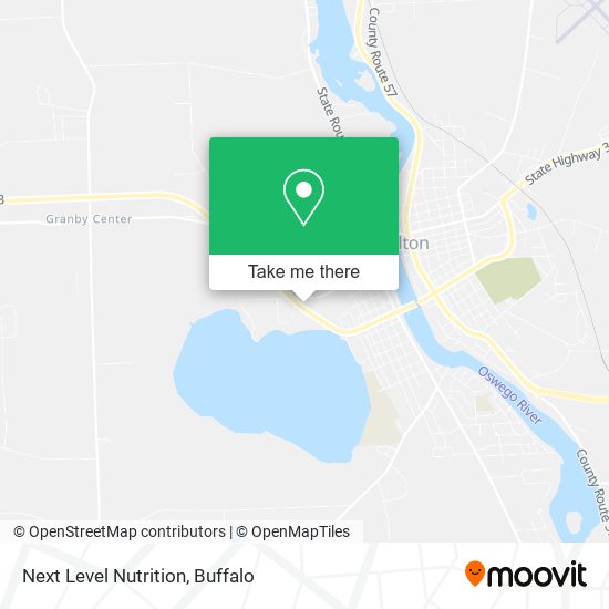 Next Level Nutrition map