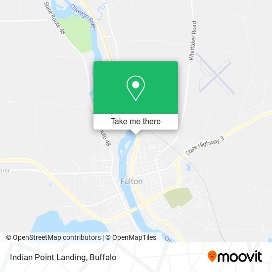 Mapa de Indian Point Landing