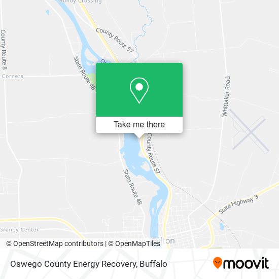 Oswego County Energy Recovery map