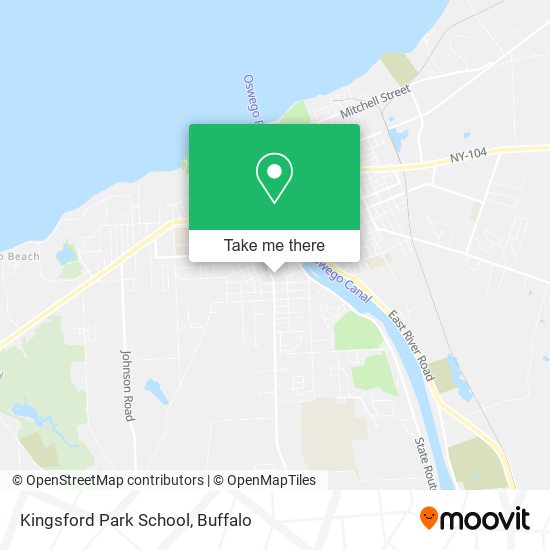 Mapa de Kingsford Park School