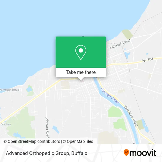 Advanced Orthopedic Group map