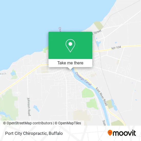 Port City Chiropractic map