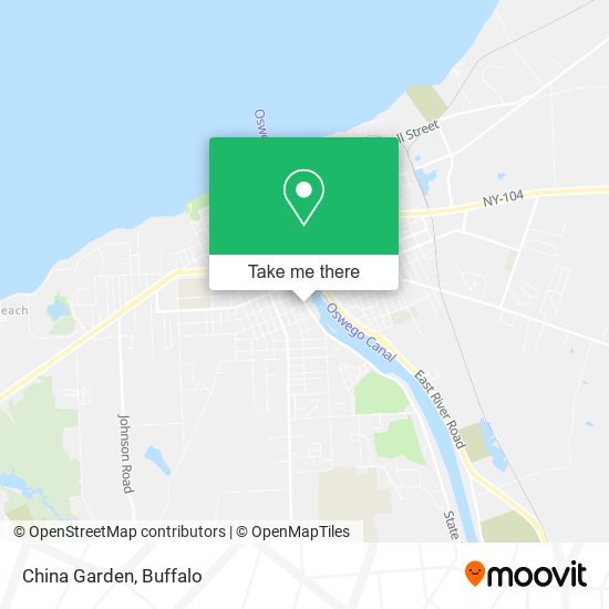 Mapa de China Garden