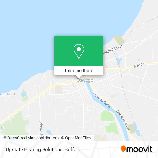 Upstate Hearing Solutions map