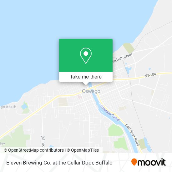 Eleven Brewing Co. at the Cellar Door map
