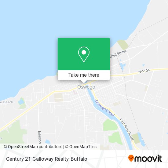 Century 21 Galloway Realty map