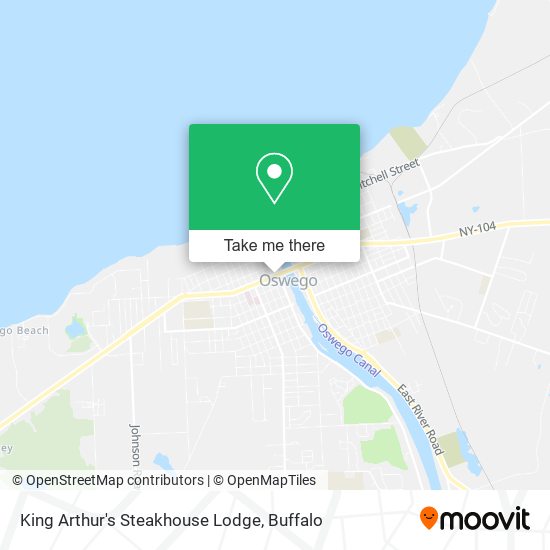 Mapa de King Arthur's Steakhouse Lodge