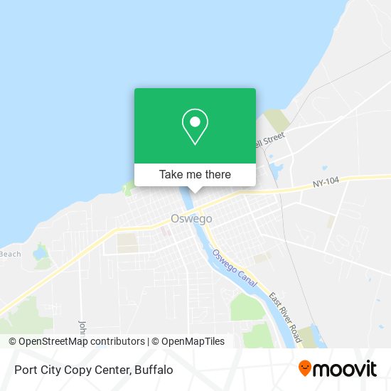 Port City Copy Center map