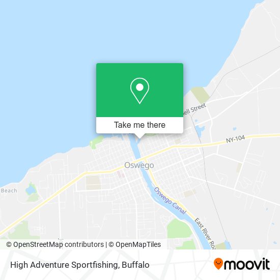 High Adventure Sportfishing map