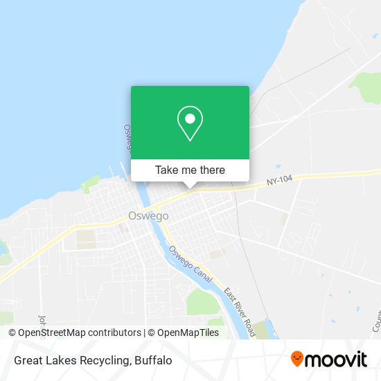 Mapa de Great Lakes Recycling