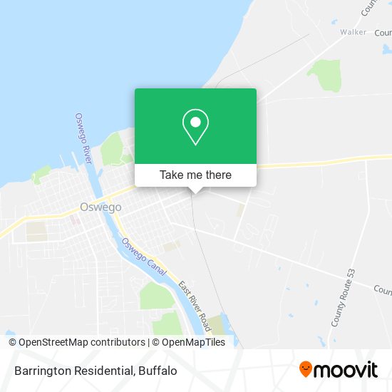 Barrington Residential map