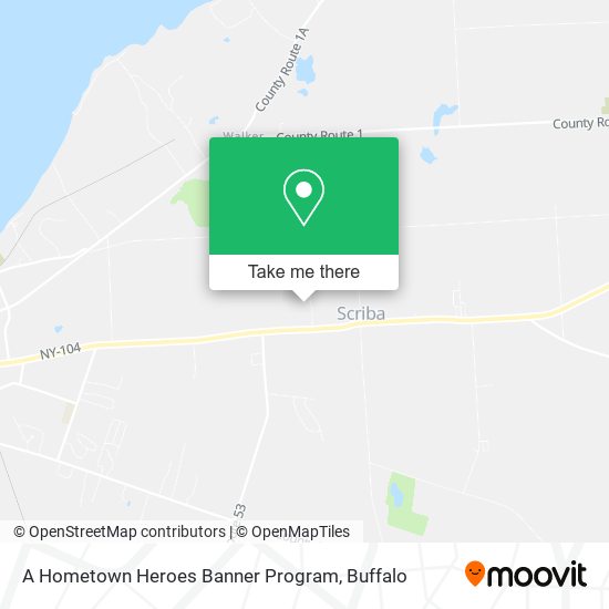 Mapa de A Hometown Heroes Banner Program